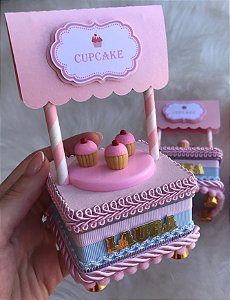 Barraquinha De Cupcake - Circo Rosa