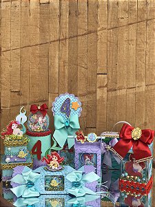 Kit Festa Pequena Sereia - Premium