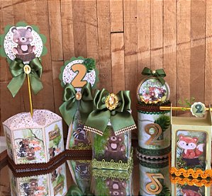 Kit Festa Bosque De Menino - Premium