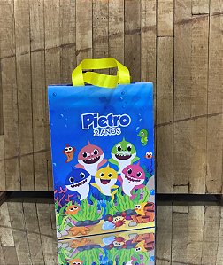 Sacolas Personalizadas Baby Shark - TAM M