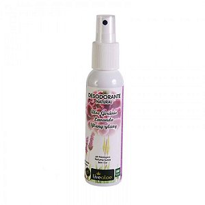 Desodorante Natural Aloe Gerânio - Livealoe - 120ml