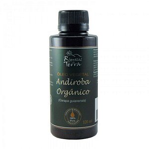 Óleo Vegetal de Andiroba  (Carapa guaianensis oil) Certificado - Riquezas da Terra - 120ml