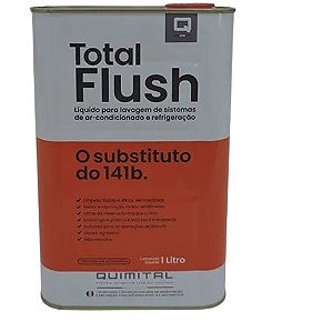 Total Flush 1 Litro Fluído De Limpeza Substituto 141b