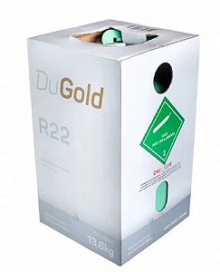 Fluido Gás Refrigerante R22 botija 13,6kg DUGOLD