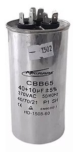 CAPACITOR DUPLO   25+ 1,5MF X 380V AGTHERM