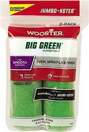 Mini rolo Big Green 4½" - pacote com 2