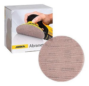 Caixa de Lixa Abranet Ace 6"/150mm P150 (CAIXA FECHADA)