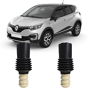 Par Coifa Batente Dianteiro Duster Logan Sandero Captur