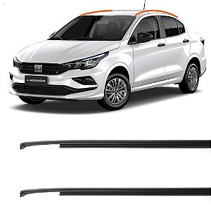 Par Friso De Teto Borracha Fiat Cronos 2018 Até 2022