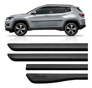 Friso Lateral Personalização Jeep Compass Baixo Relevo 2016 Até 2022