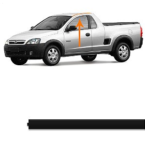 Friso De Teto GM Montana 2004 a 2010 Sem Rack Lado Esquerdo