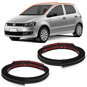 Par Pingadeira Borracha Teto Volkswagen Fox 4 Portas