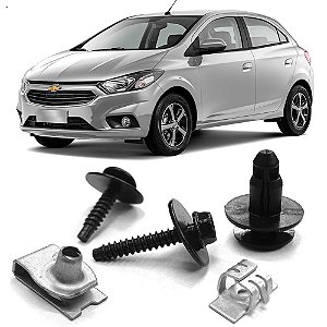 Kit Grampo Presilha Para-choque Traseiro Onix Activ 17 a 19 - Jb77  Acessórios Automotivos - Qualidade e Variedade