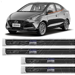 Jogo Pestana Externa Hyundai Hb20 Sedan Modelo Original 2020 2021 2022