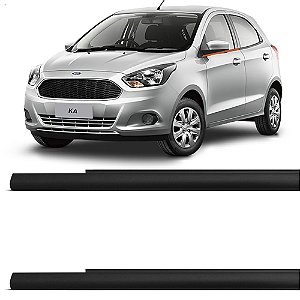 Par Pestana Borracha Externa Dianteira Ford Ka 2016 Até 2021