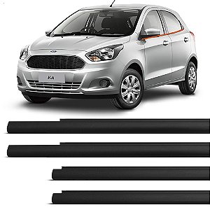 Jogo Pestana Borracha Externa Ford Ka 2016 Até 2021 4 Portas