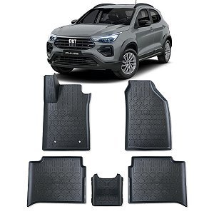Jogo Tapete Borracha Bordas Elevadas Fiat Pulse 2021/...