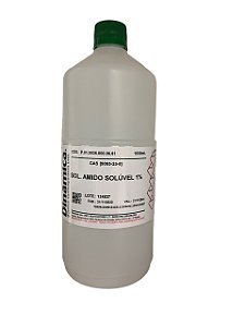 Amido Solúvel Solução 1% 1L – DINÂMICA
