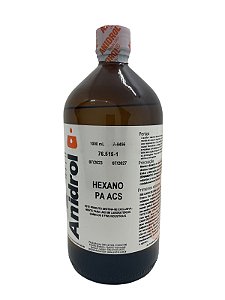 Hexano PA ACS 1L - Anidrol