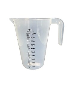 Jarra Em Pp (Béquer Com Alça) Graduada Em Alto Relevo - MULTITEC