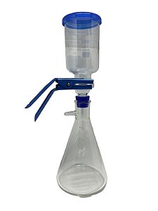 Suporte de Filtração Completo (Funil Vidro com Rolha, Kitazato 1L, Pinça em Alumínio p/Membrana 47MM) - PHOX