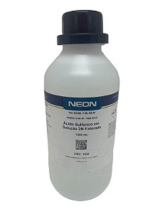 Ácido Sulfúrico 2N/1M 1000ML - NEON