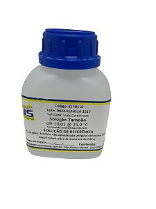 Solução Tampão PH 10,01 Material de Referência - MR 250ML - ELUS