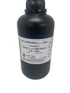 Ácido L-(+)- Tartárico PA ACS 1KG  - DINÂMICA