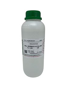 Solução Dornik Alcalina (p/Análise de Leite) - Hidróxido de Sódio 0,111N 1L - DINÂMICA