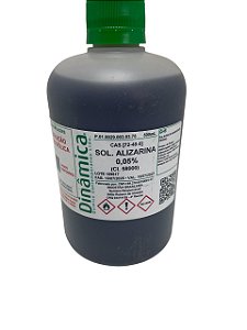 Alizarina 0,05% Alcoólica 250ML  - DINÂMICA
