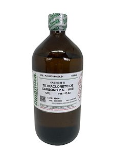 Tetracloreto de Carbono 99,5% PA ACS 1L - DINÂMICA