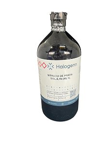 Nitrato de Prata 0,1N/0,1M 1L - HALOGENN