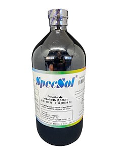 Iodo 0,01N/0,005M c/ cert. análise e rast. ao NIST 1L - SPECSOL