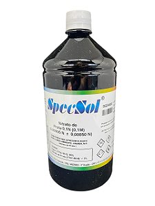 Nitrato de Prata 0,1N/0,1M 1L C/ Certificado de Análise Rastreado ao Nist - SPECSOL