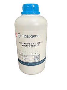 Hidróxido de Potássio Lentilhas 1KG - HALOGEN