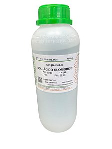 Ácido Clorídrico 1N/1M 1L - DINÂMICA