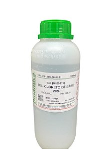 Cloreto de Bário 20% 1L - DINÂMICA