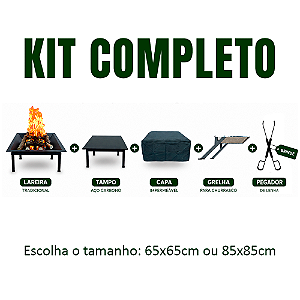 Kit: Completo (sem queimador)