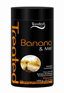 Mascara Capilar Banana e Mel