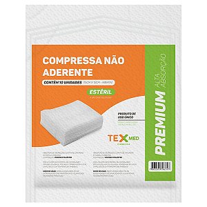 Compressa Não Aderente Texmed Estéril 500 Envelopes
