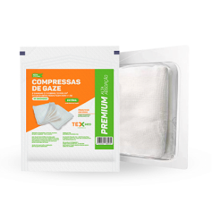Compressa De Gaze Estéril Texmed 11 Fios 100 Envelopes