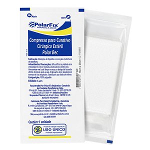 Curativo Algodonado Compressa Estéril 10x15cm 50 Unidades