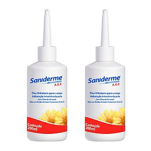 Óleo de Girassol Cicatrizan A.G.E 200ml 2 Unidades
