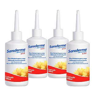 Óleo de Girassol Cicatrizan A.G.E 200ml 4 Unidades