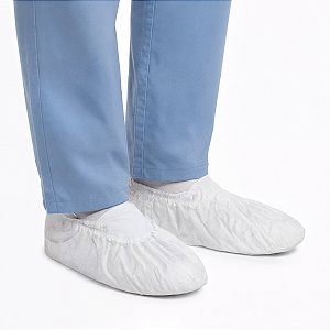 Sapatilha Propé Branco Descartavel Soldado 30gr 100 Unidades