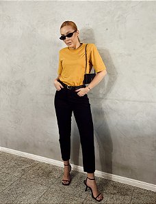 Calça Taís Jeans Preta