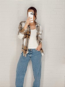Camisaria Marrom Xadrez Flanelada