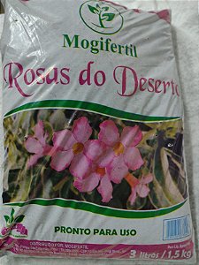 Substrato Para Rosa do Deserto 3 Litros