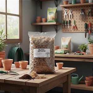 2 Litros Musgo Esfagno Sphagnum Sfagno Rosa Seco Desidratado Para Orquideas Carnívoras Kokedama Decoração Arranjos
