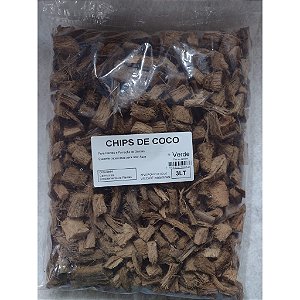 CHIP DE COCO 3 LITROS SUBSTRATO ORQUÍDEA VASOS